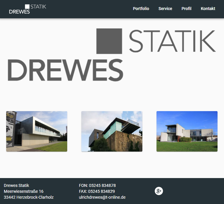 Drewes Statik Webapp cover